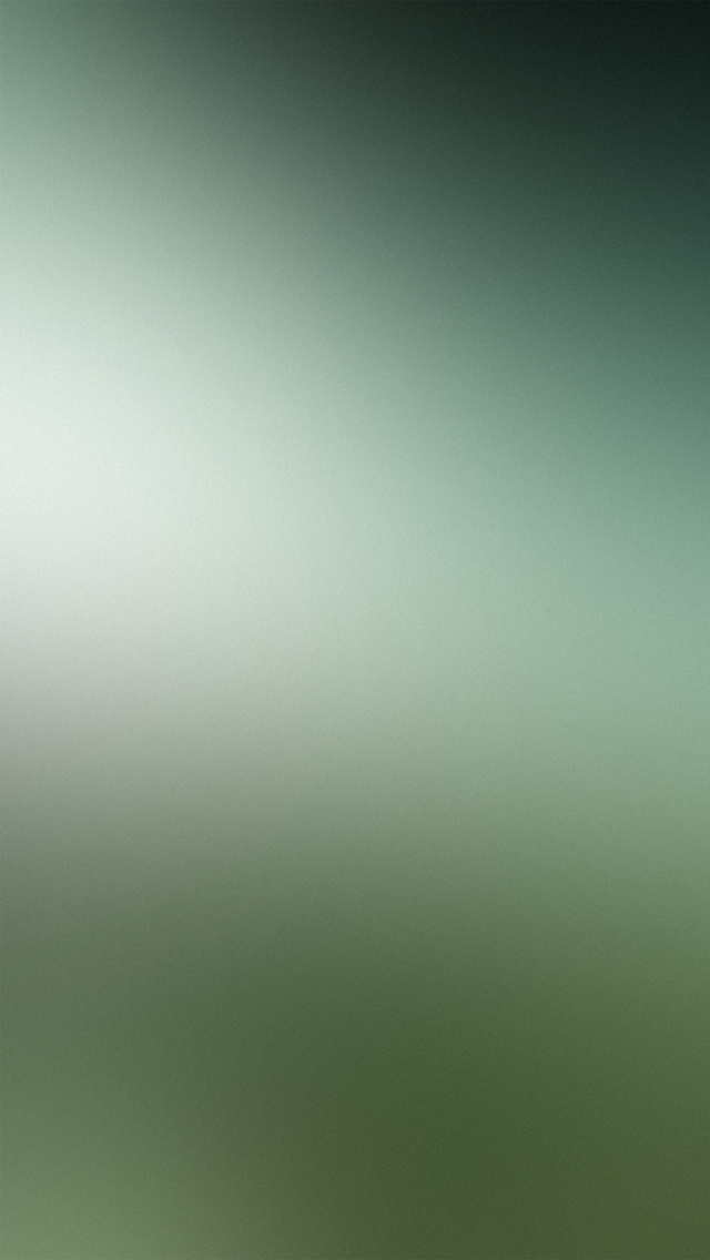 iPhone Wallpaper Simple Green Blur