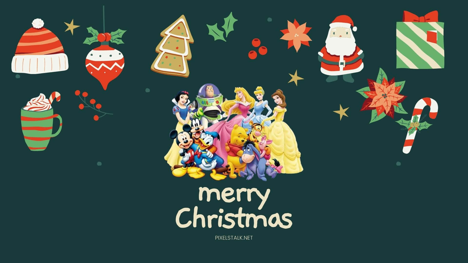 Spread Some Holiday Magic This Season With A Disney Wallpaper