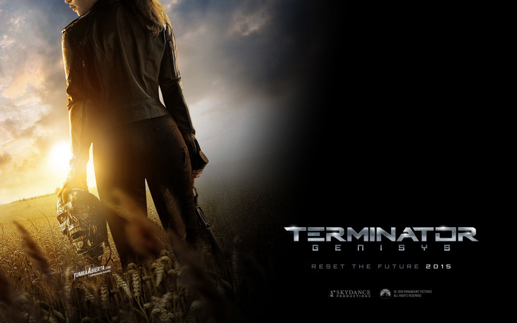Terminator Genisys Emilia Clarke As Sarah Connor Poster Stylish HD