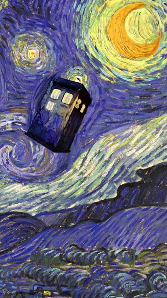 Starry Night Doctor Who Style The