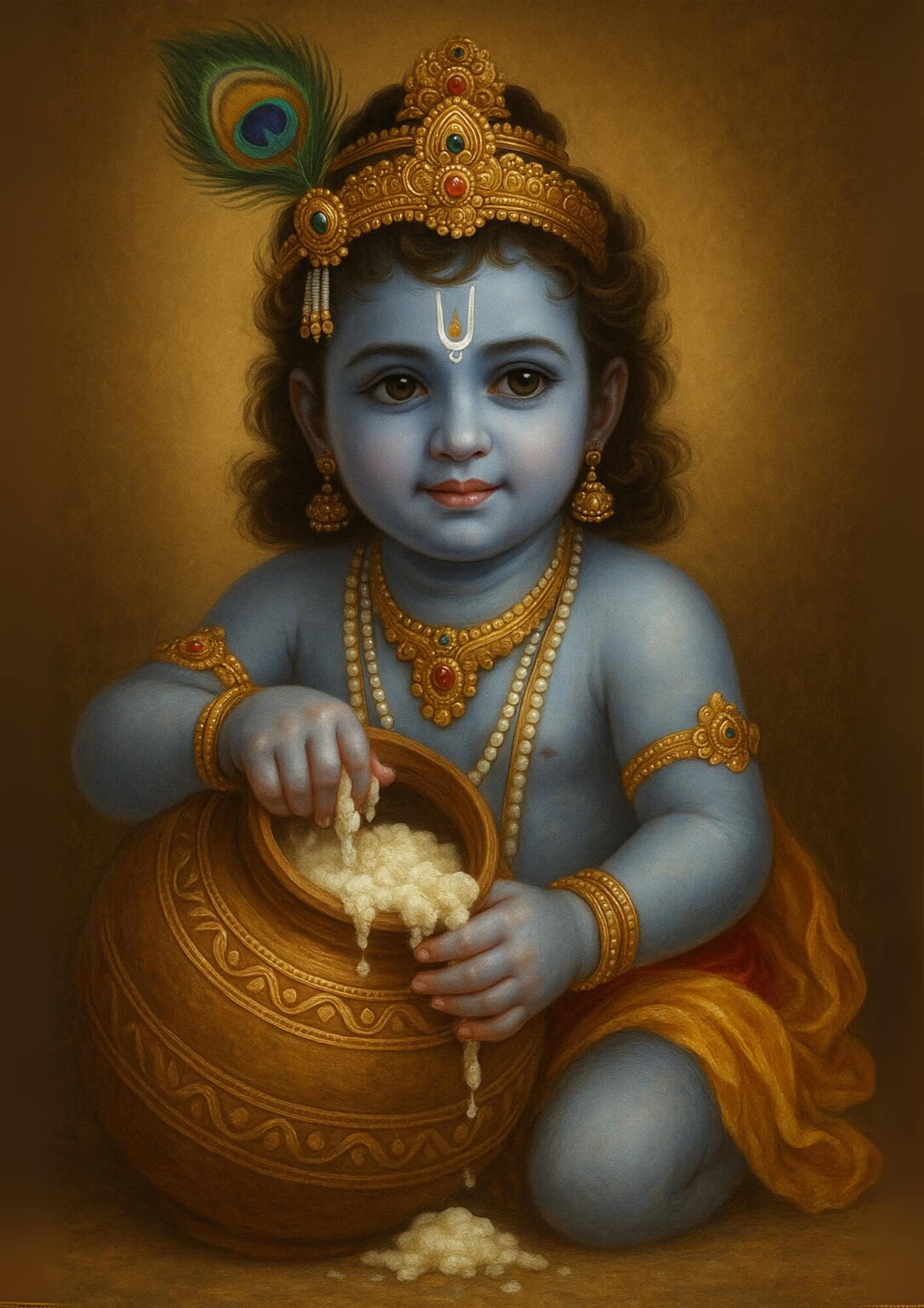 Bal Krishna Image HD Wallpaper