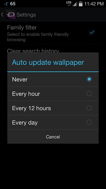 Nexus Keeps Changing Wallpaper Screenshot