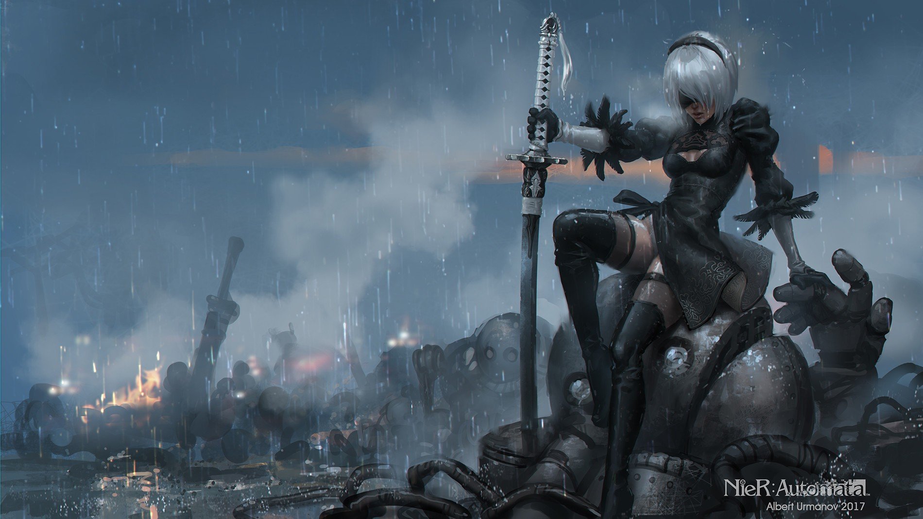Nier Automata High Quality Wallpaper For Desktop