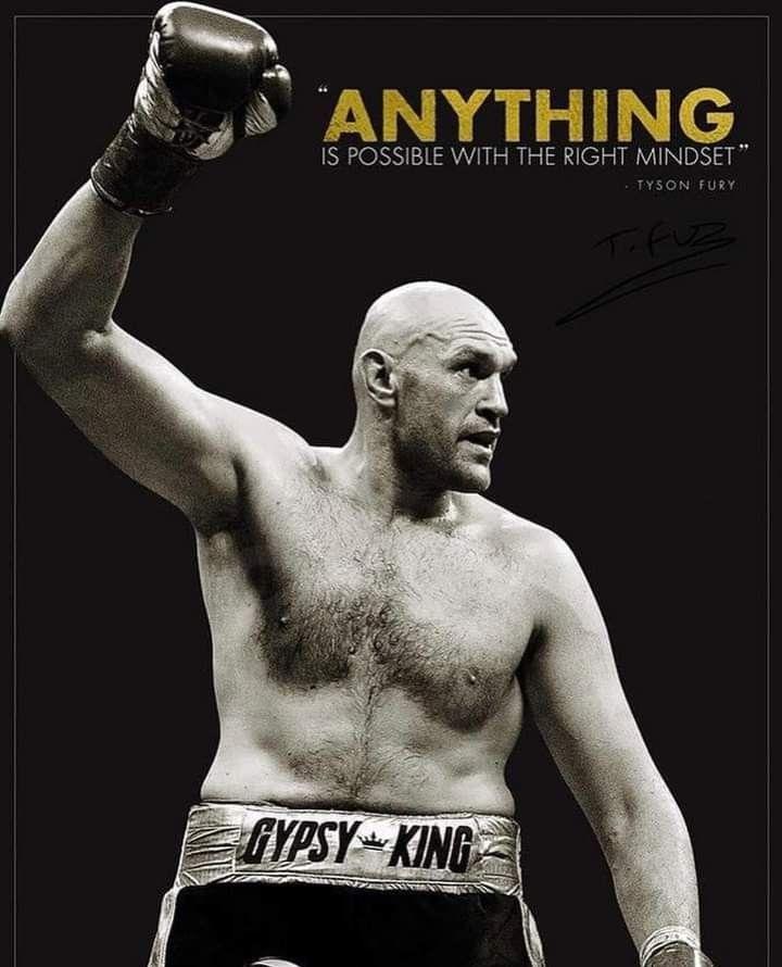 Biblioartifacts On Beautiful Quotes Tyson Fury Boxing