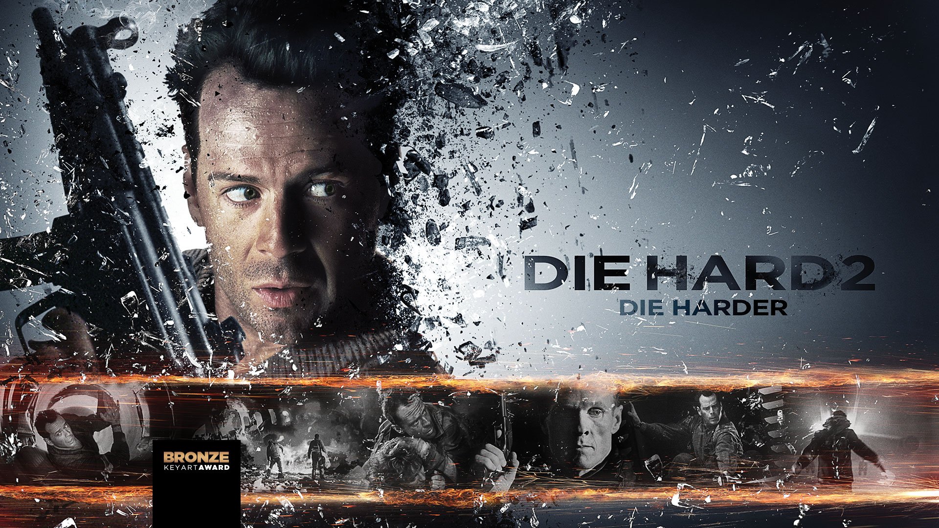 Die Hard Action Crime Thriller Wallpaper Background