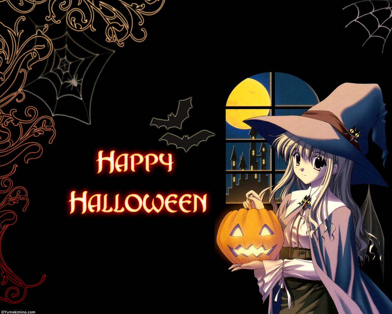 Anime Halloween Wallpaper Background Clipartsgram