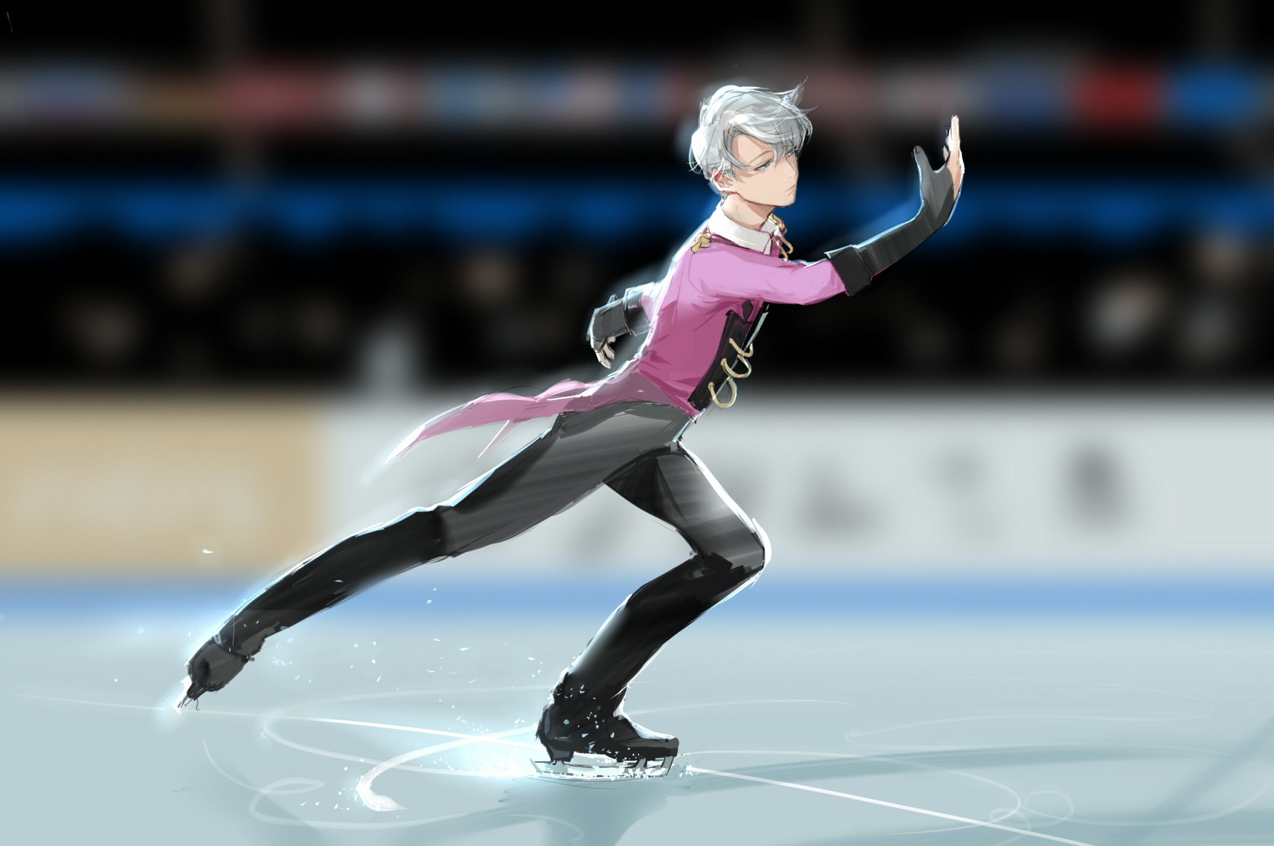 Viktor Nikiforov Yuri On Ice Skating