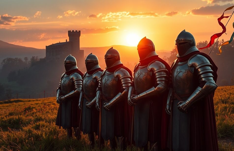 Medieval Knights Wallpaper
