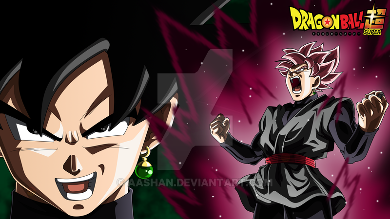Goku Black Base And Super Saiyan Rose Wallpaper Co By