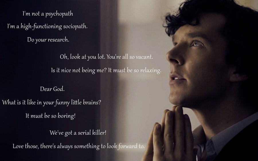 Sherlock Quote Wallpaper Desktop By Luna