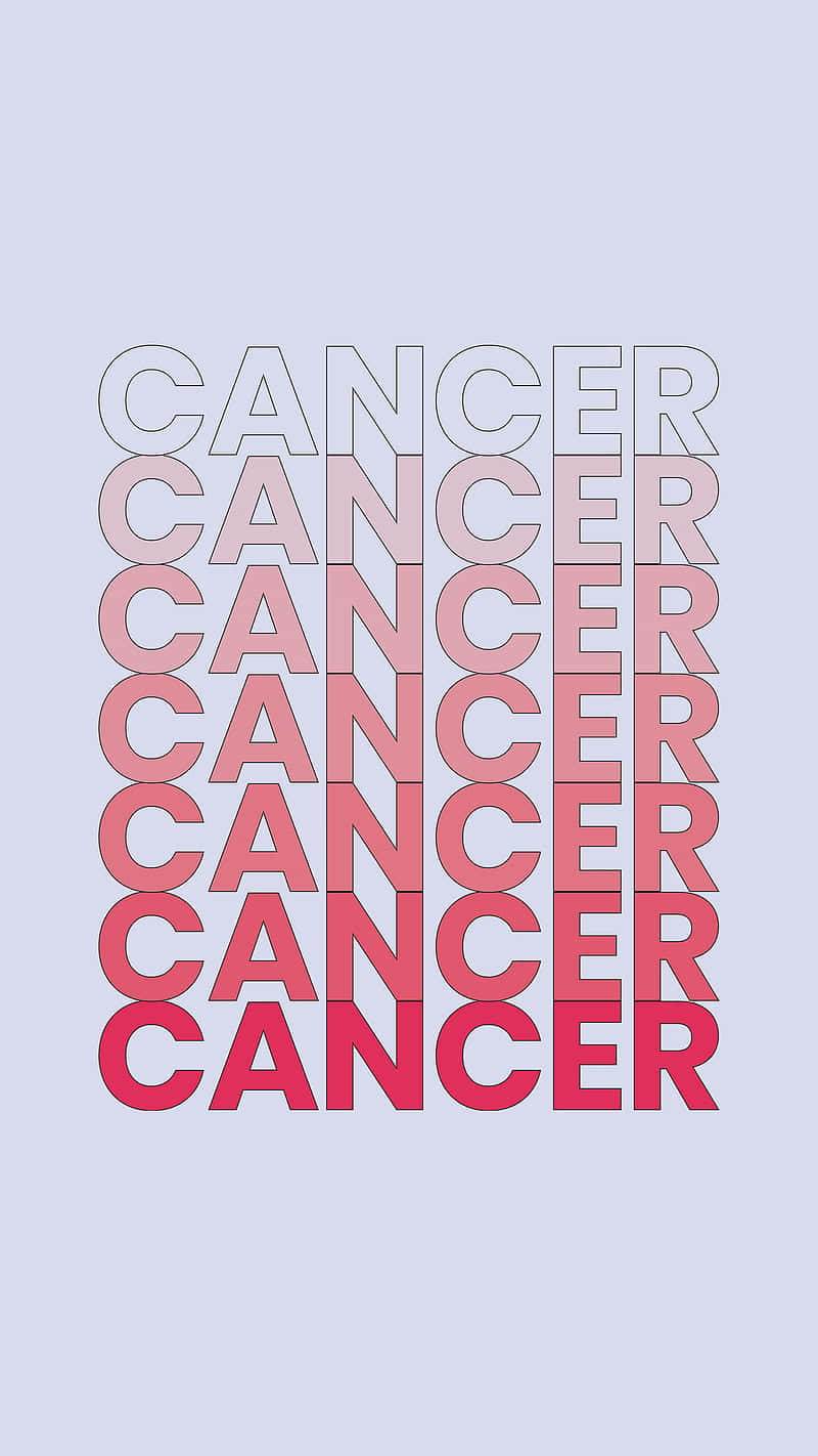 Cute Cancer Zodiac Sign Basic Lettering Smq5o37ysviqjhab Wallpaper