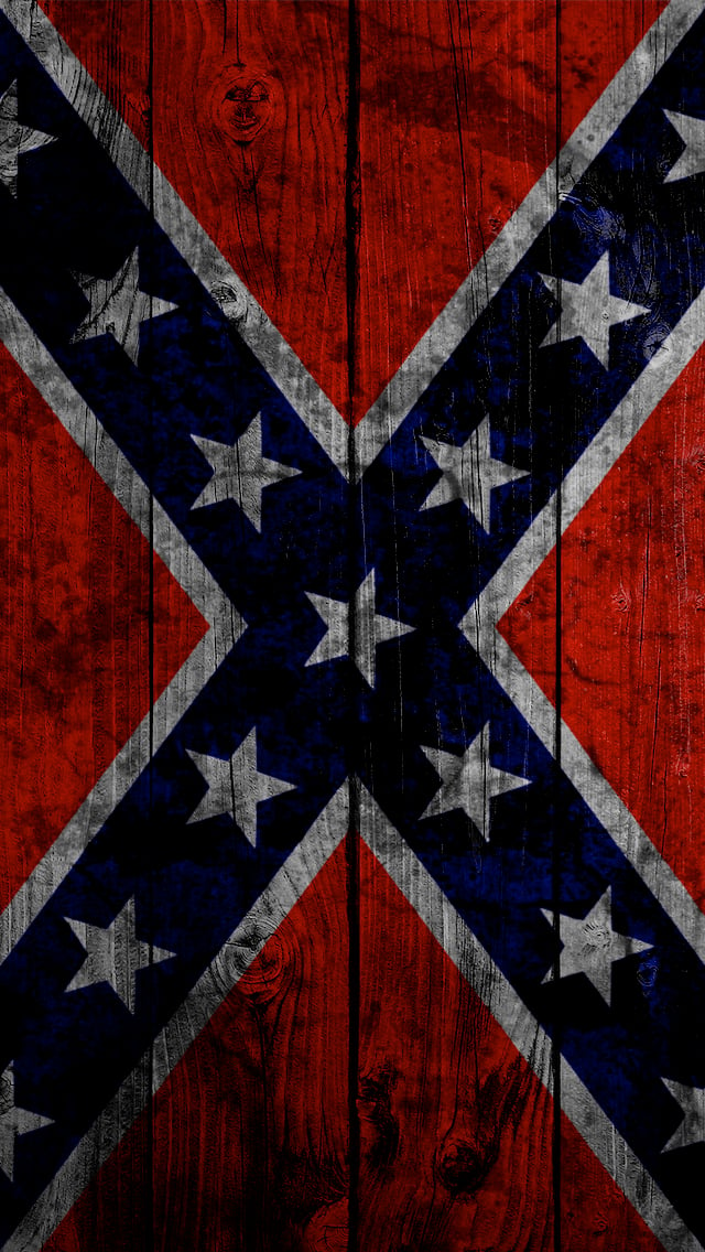 Confederate Flag iPhone 5 Wallpaper 640x1136