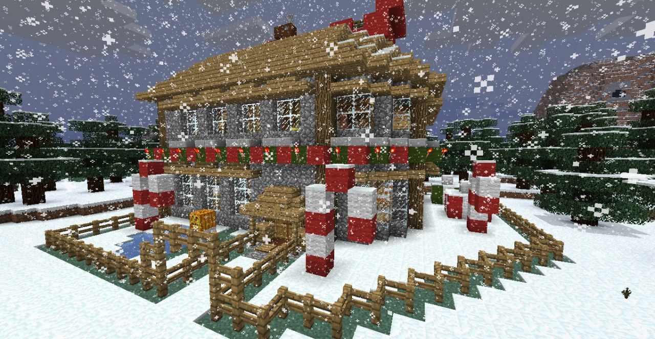 Christmas Buildings Minecraft Project Projects