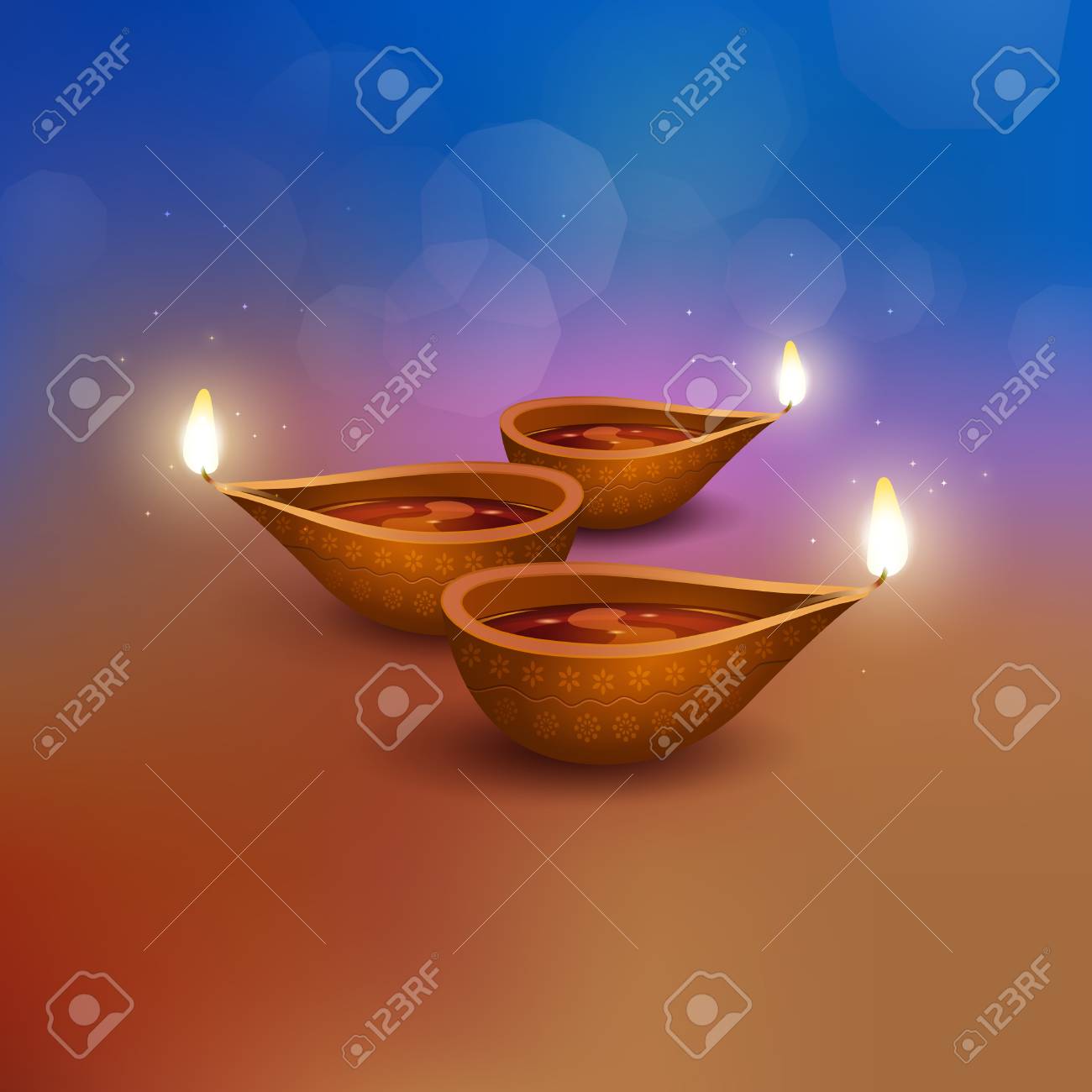 Deepavali Greetings Background Royalty Cliparts Vectors And