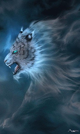 View bigger   White Tiger Live Wallpaper for Android screenshot