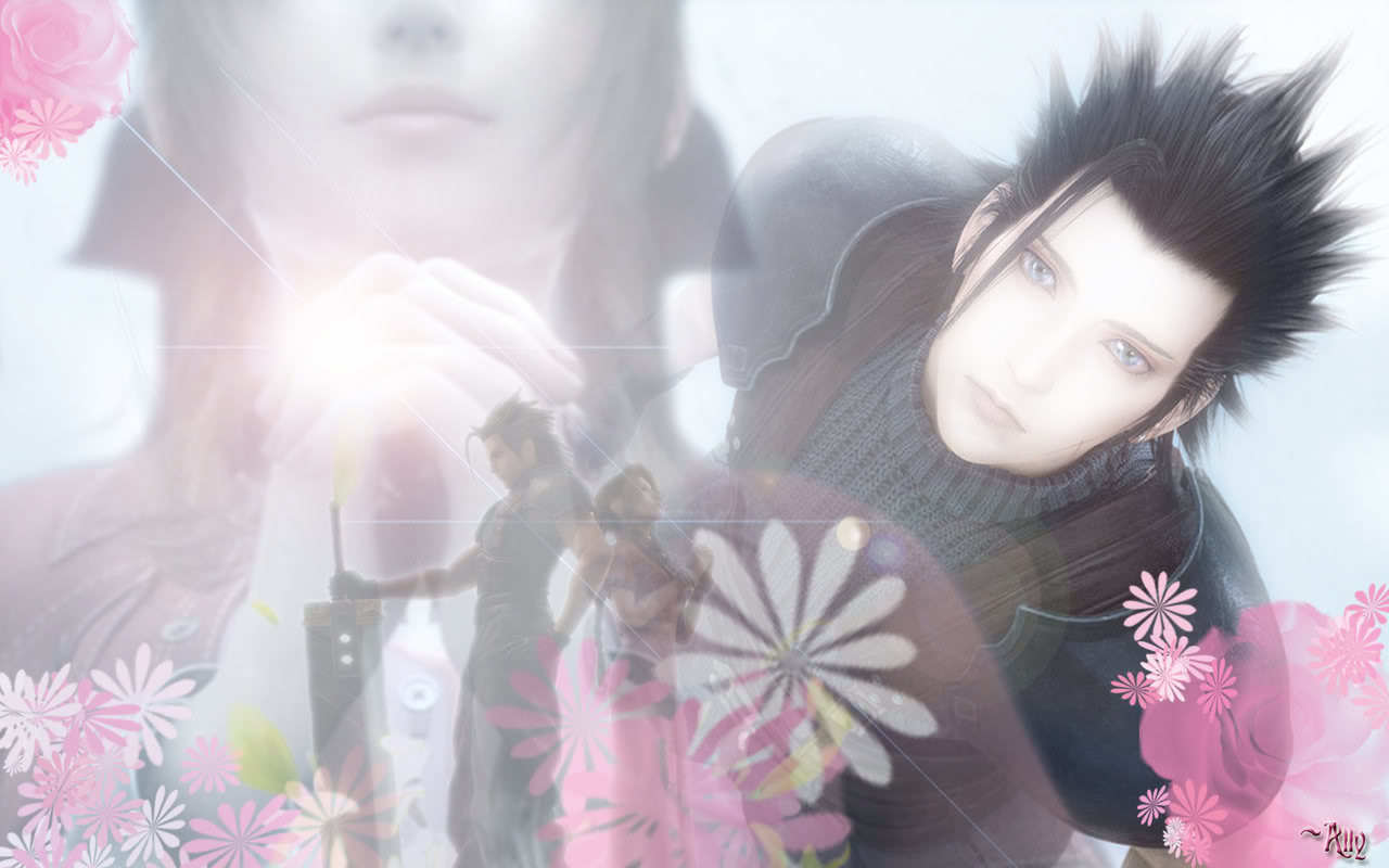 Aerith Image And Zack HD Wallpaper Background