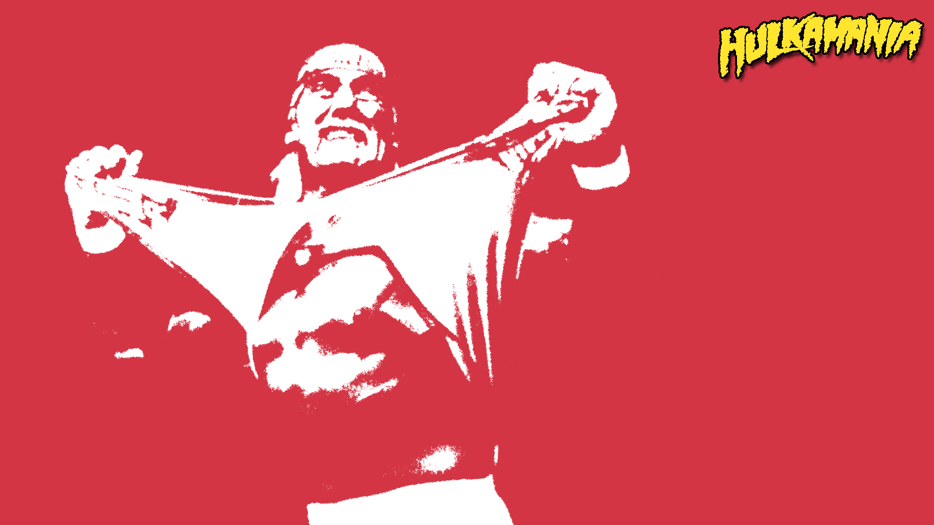 Simple Hulk Hogan Hulkamania Wallpaper I Made Hope You Guys Like