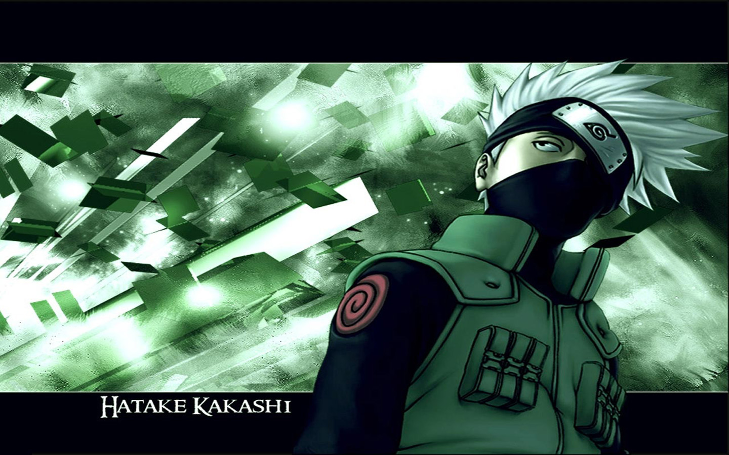 The Naruto Anime Wallpaper Titled Hatake Kakashi