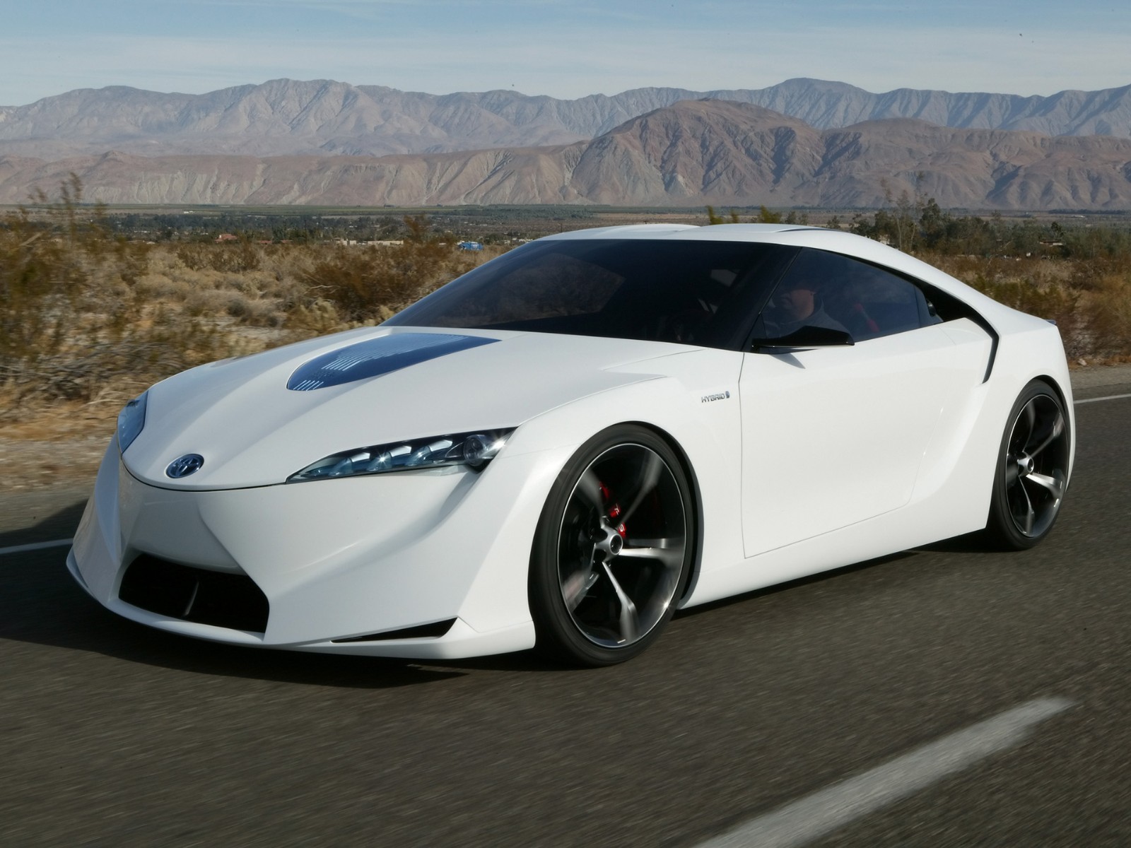 Free Cars HD Wallpapers Toyota FT HS Concept Cars HD