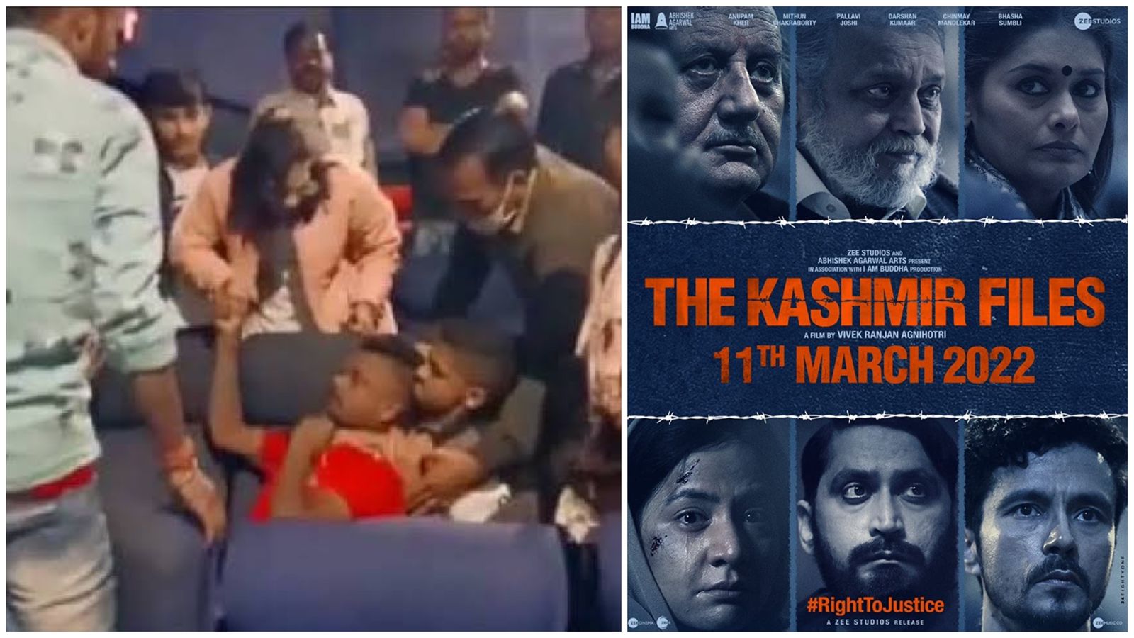 Man Gets 4d Experience At The Kashmir File Thrown Out From Theatre