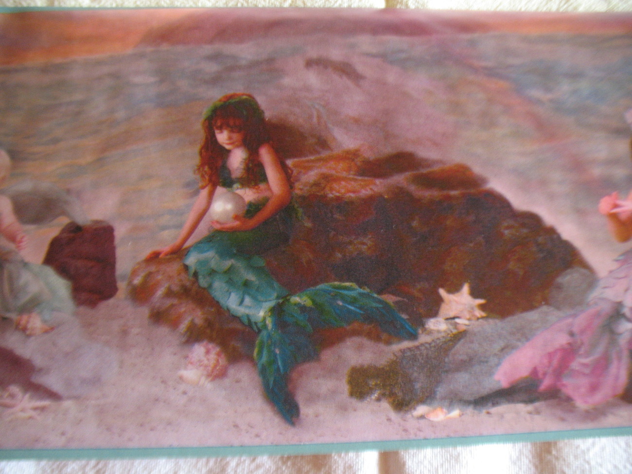Mermaid Fairy Wallpaper Boarder Water Baby Chesapeake