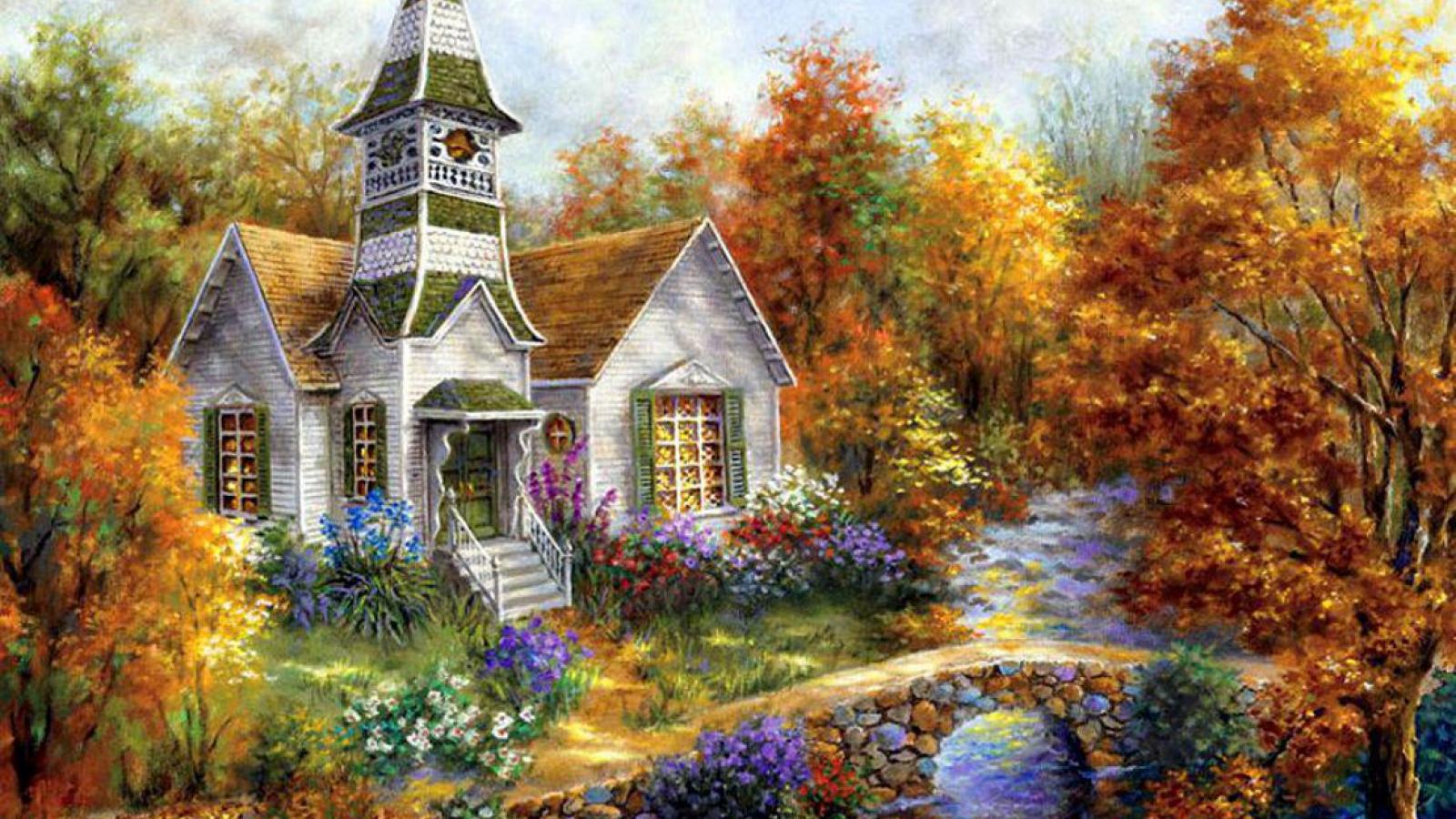 Cottage In The Cloud Forest Wallpaper Car Pictures