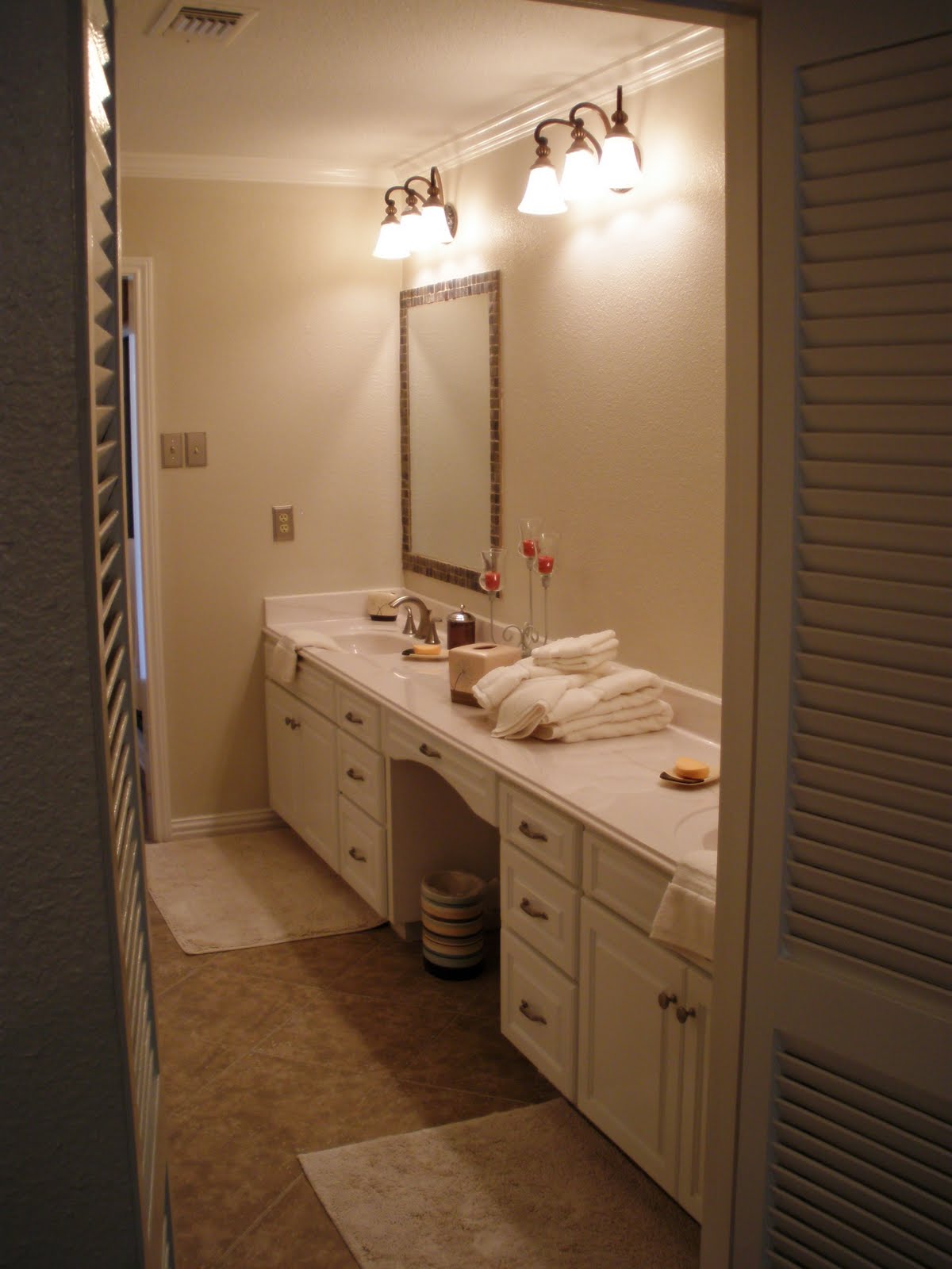 Remodelaholic Master Bathroom Redo With Tile Shower And Tub Surround