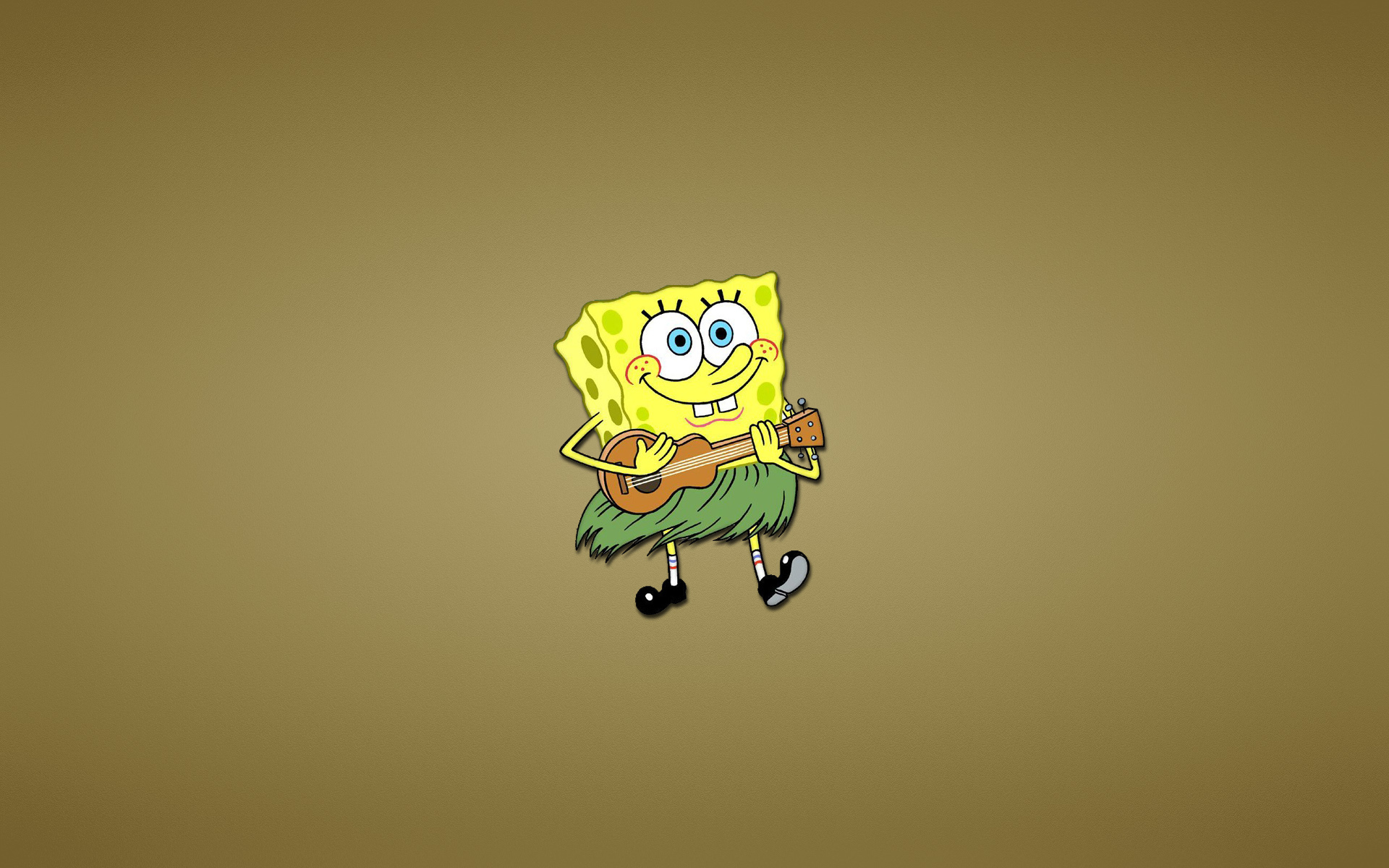 Wallpaper Spongebob Squarepants Ukulele