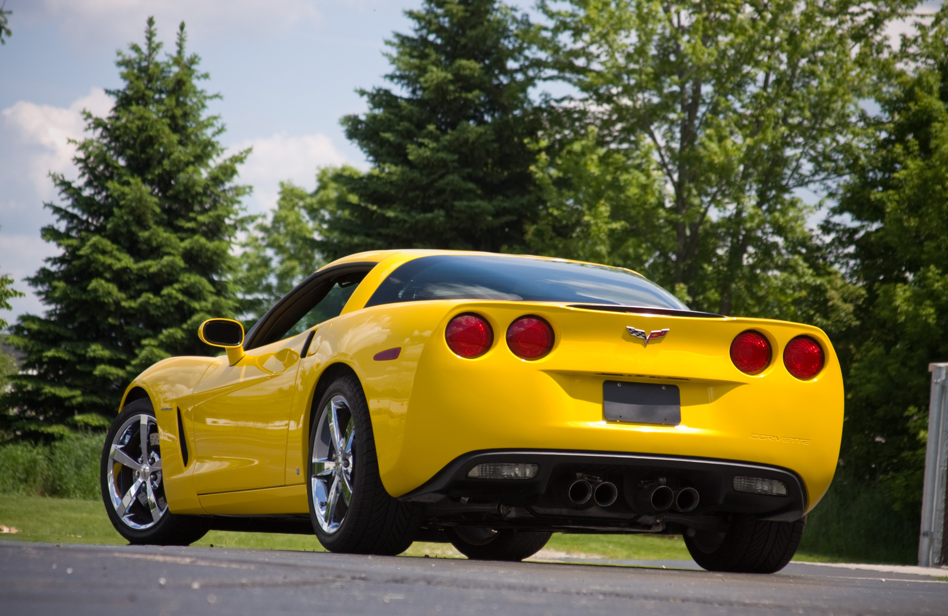 Chevrolet Corvette C6 Yellow Lingenfelter Hp Supercharged Ls3
