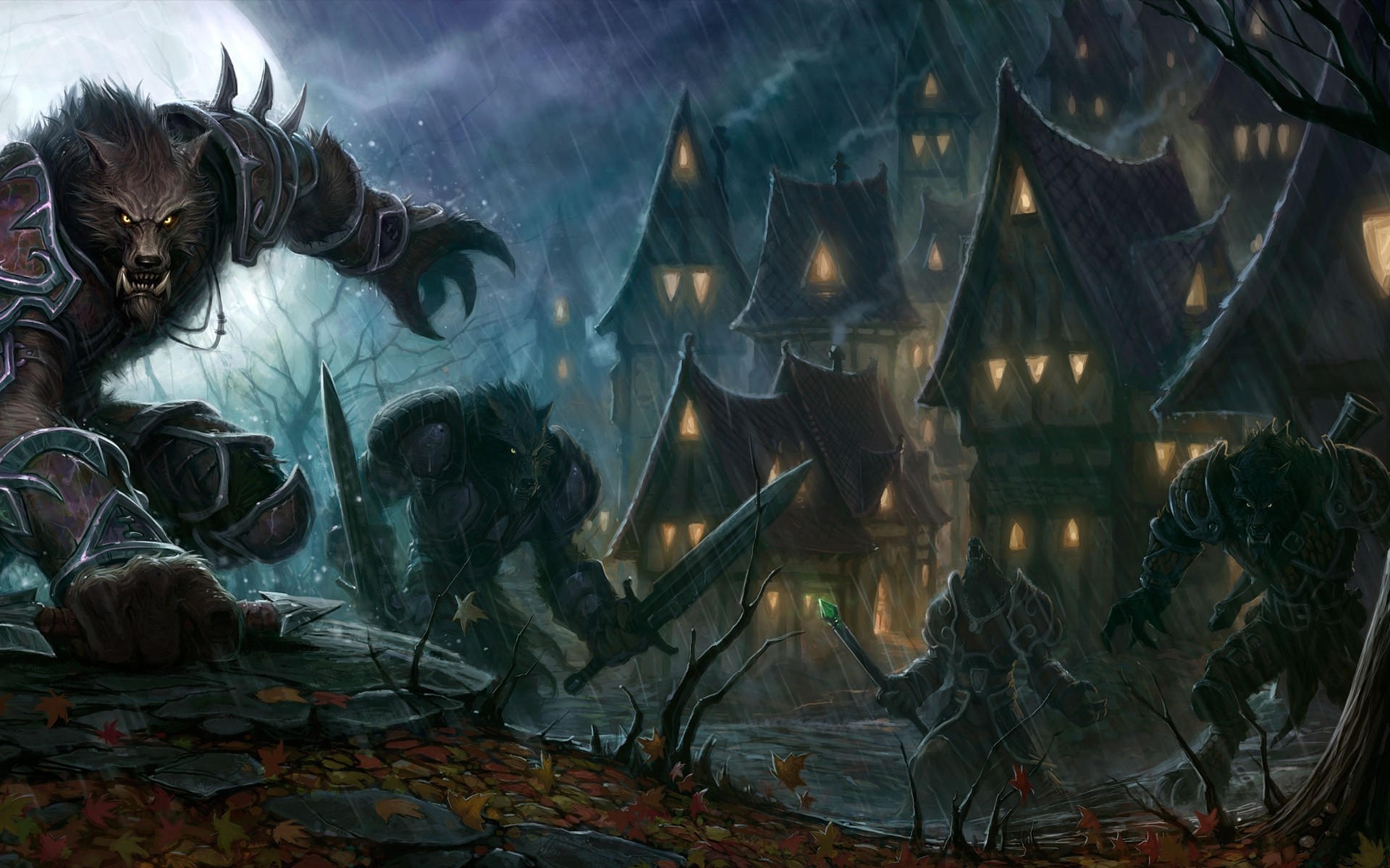 Worgen World Of Warcraft Wallpaper