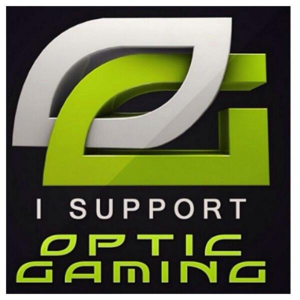 Optic Gaming Green Wall Image