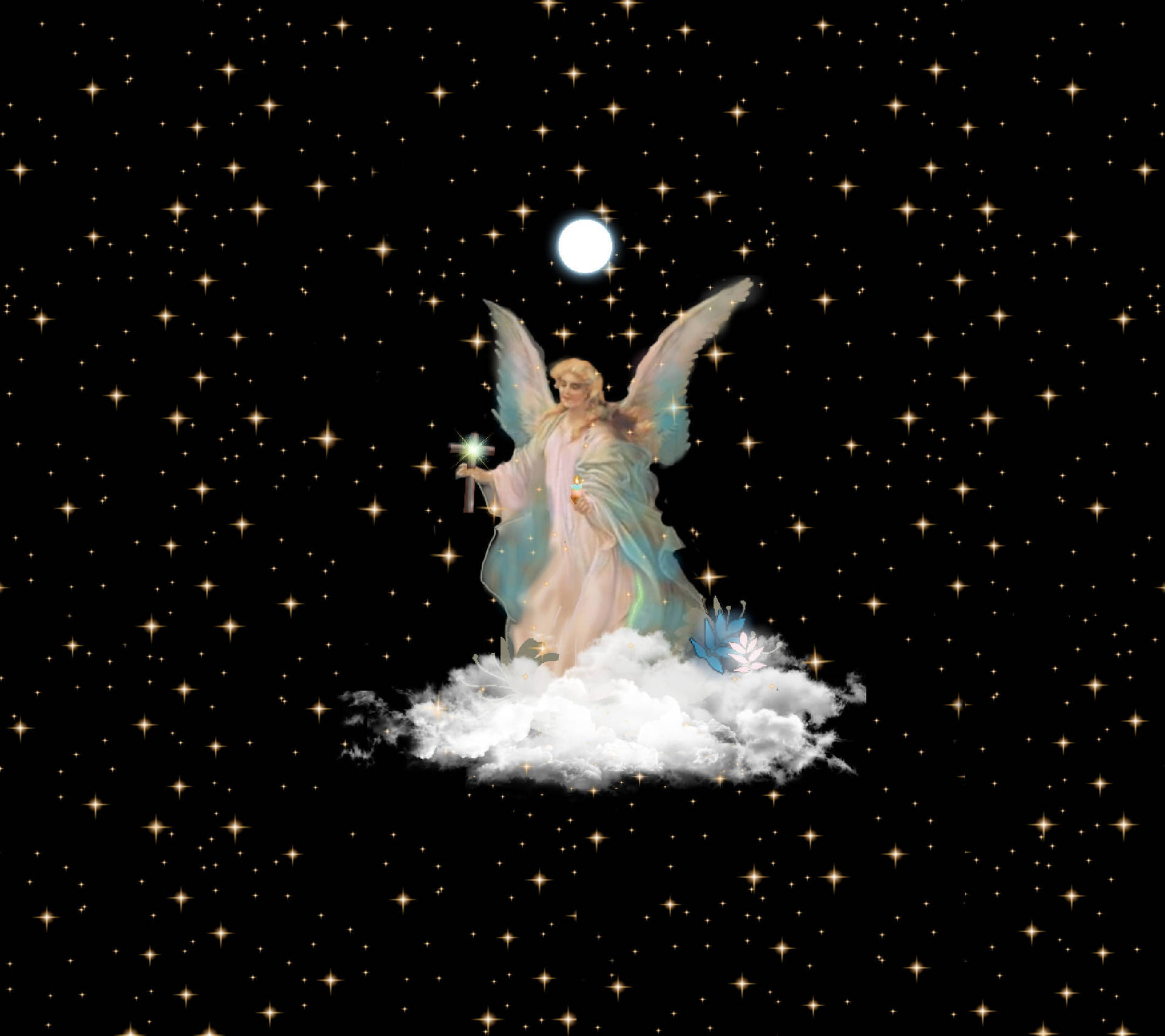 Christmas Angels Wallpaper