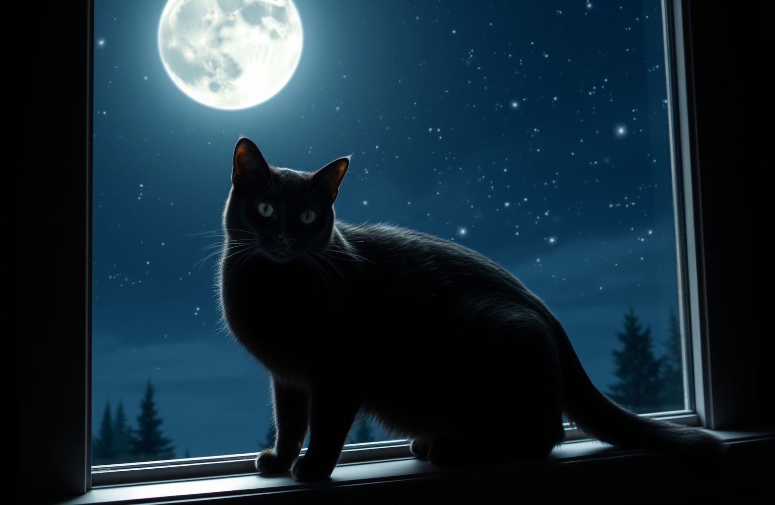 Black Cat Wallpaper For Computer