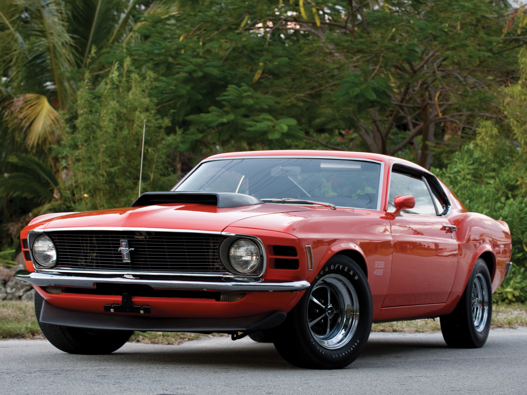 Ford Mustang Boss Muscle Classic Fq Wallpaper