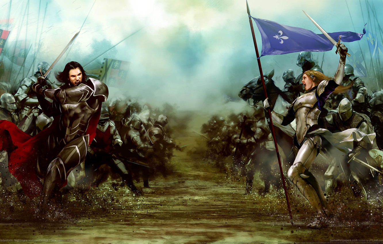 Wallpaper The Opposition Fantasy Battle Troops Game