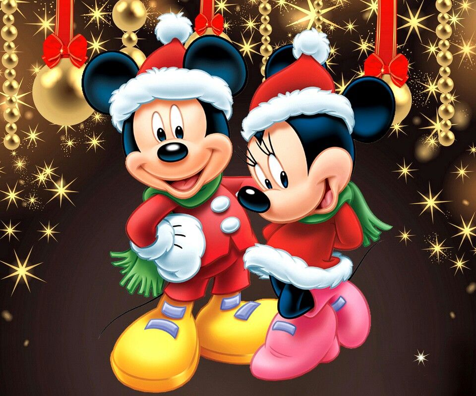Free Mickey Mouse Christmas Wallpaper Mickey Mouse Christmas