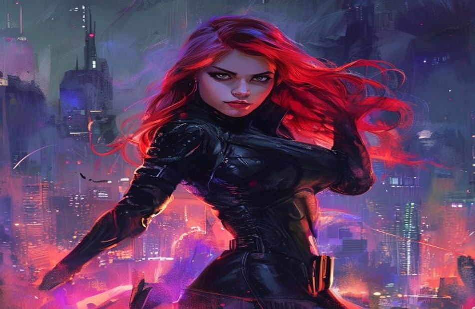 Black Widow Hd Wallpaper