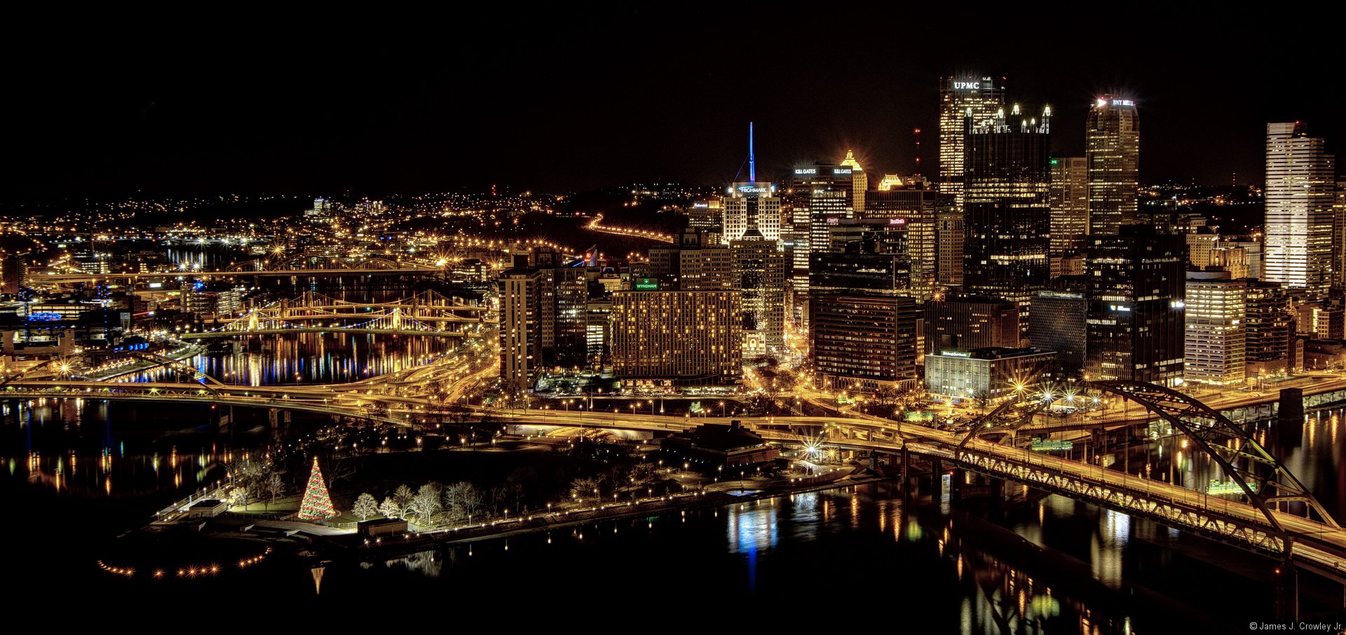 Pin Pittsburgh At Night Wallpaper