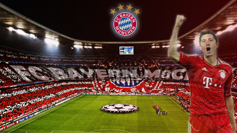 Fc Bayern Munchen Wallpaper Lewandowski By Markmanlapat05 On