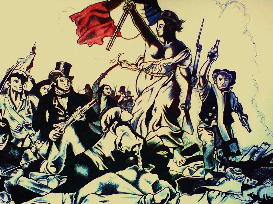 Liberty Leading The People Wallpaper By