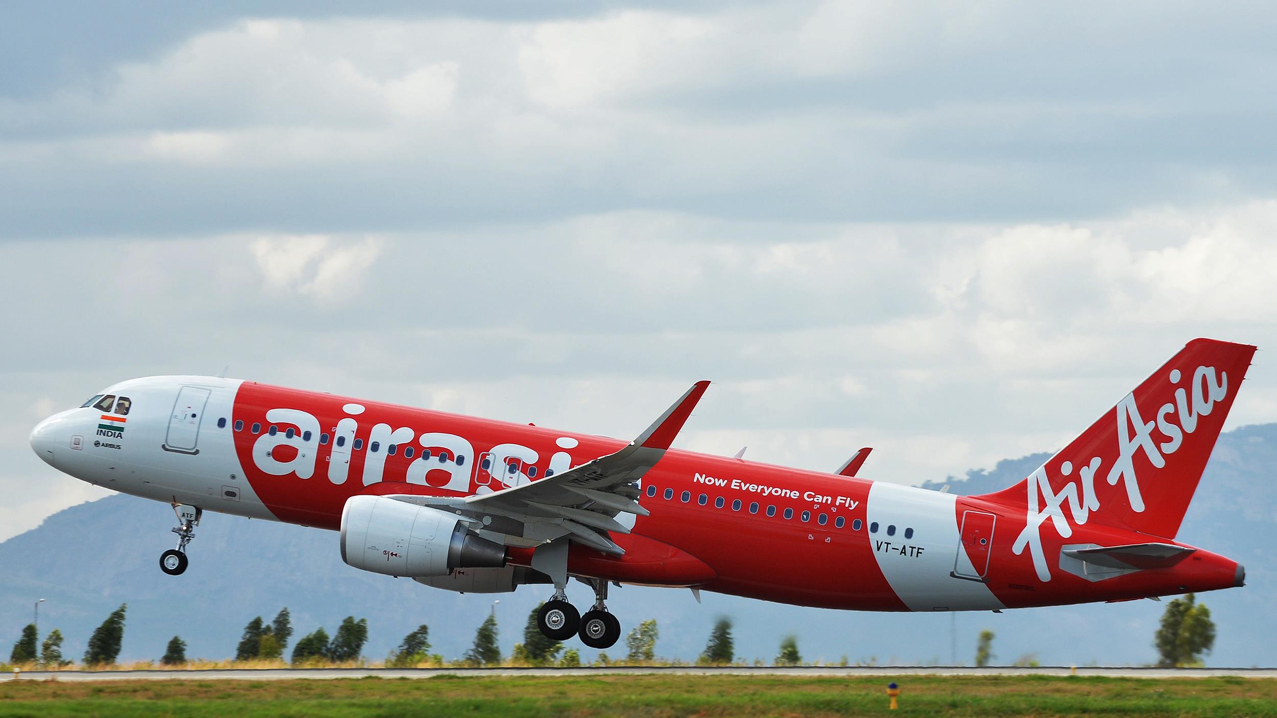 Background Wallpaper Of Airasia Flight Taking Off Paperpull