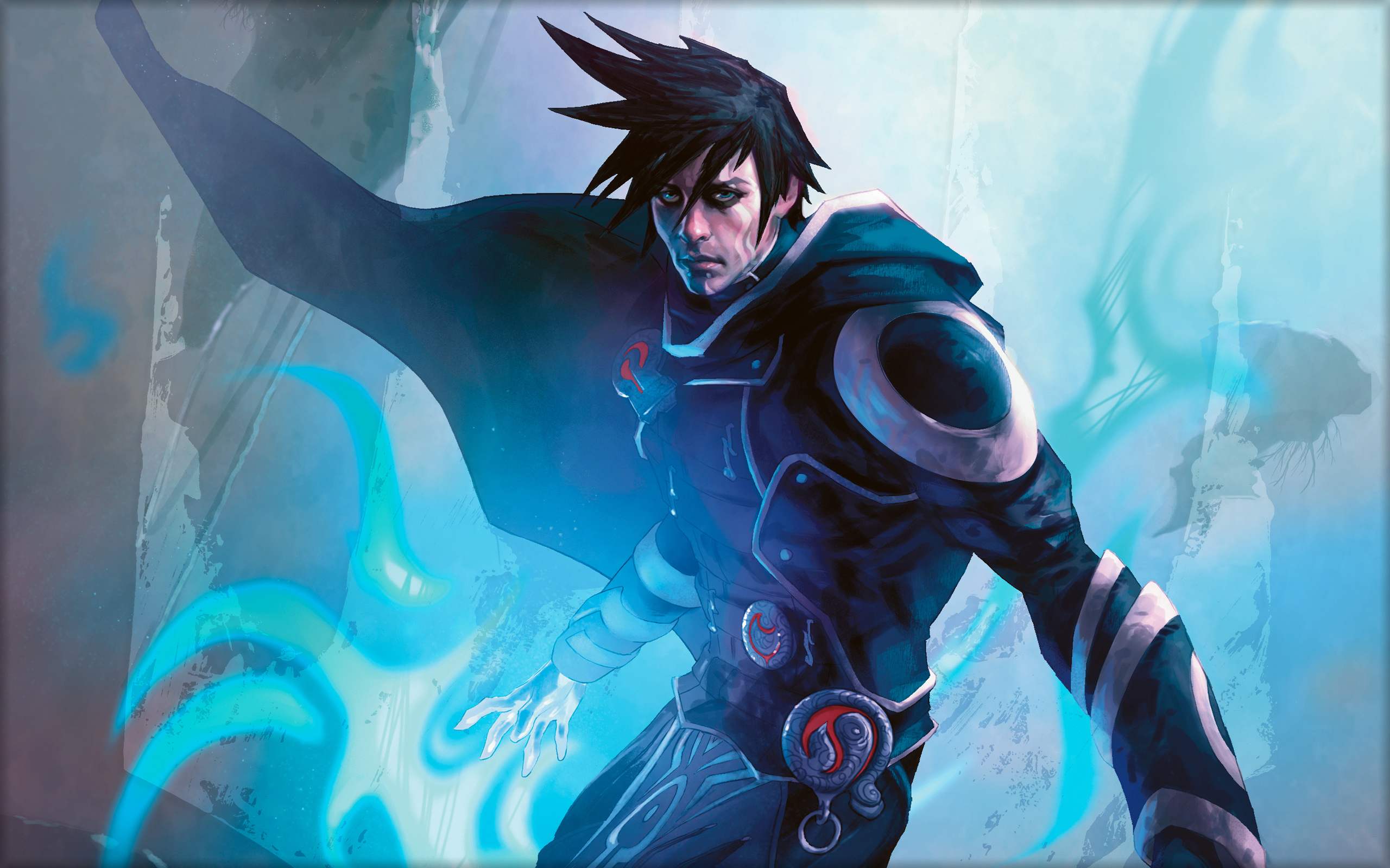 Magic The Gathering Drawing Blue Jace Wallpaper Background