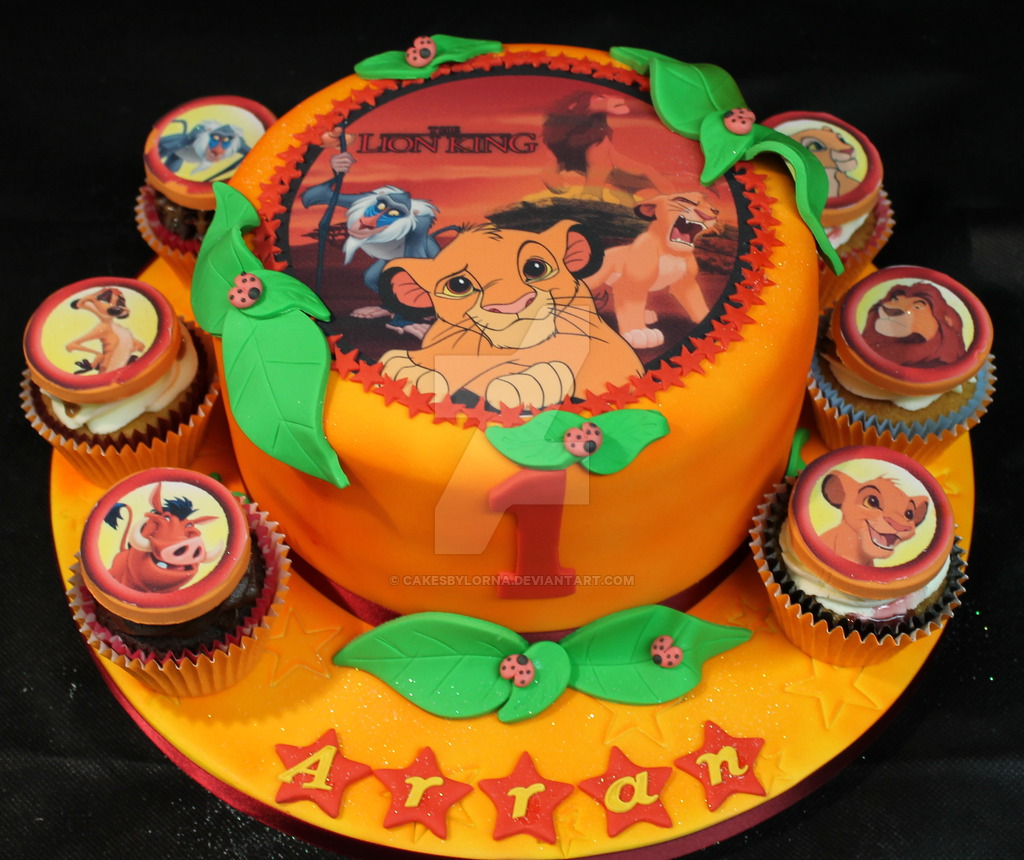 The Lion King Cake by cakesbylorna on