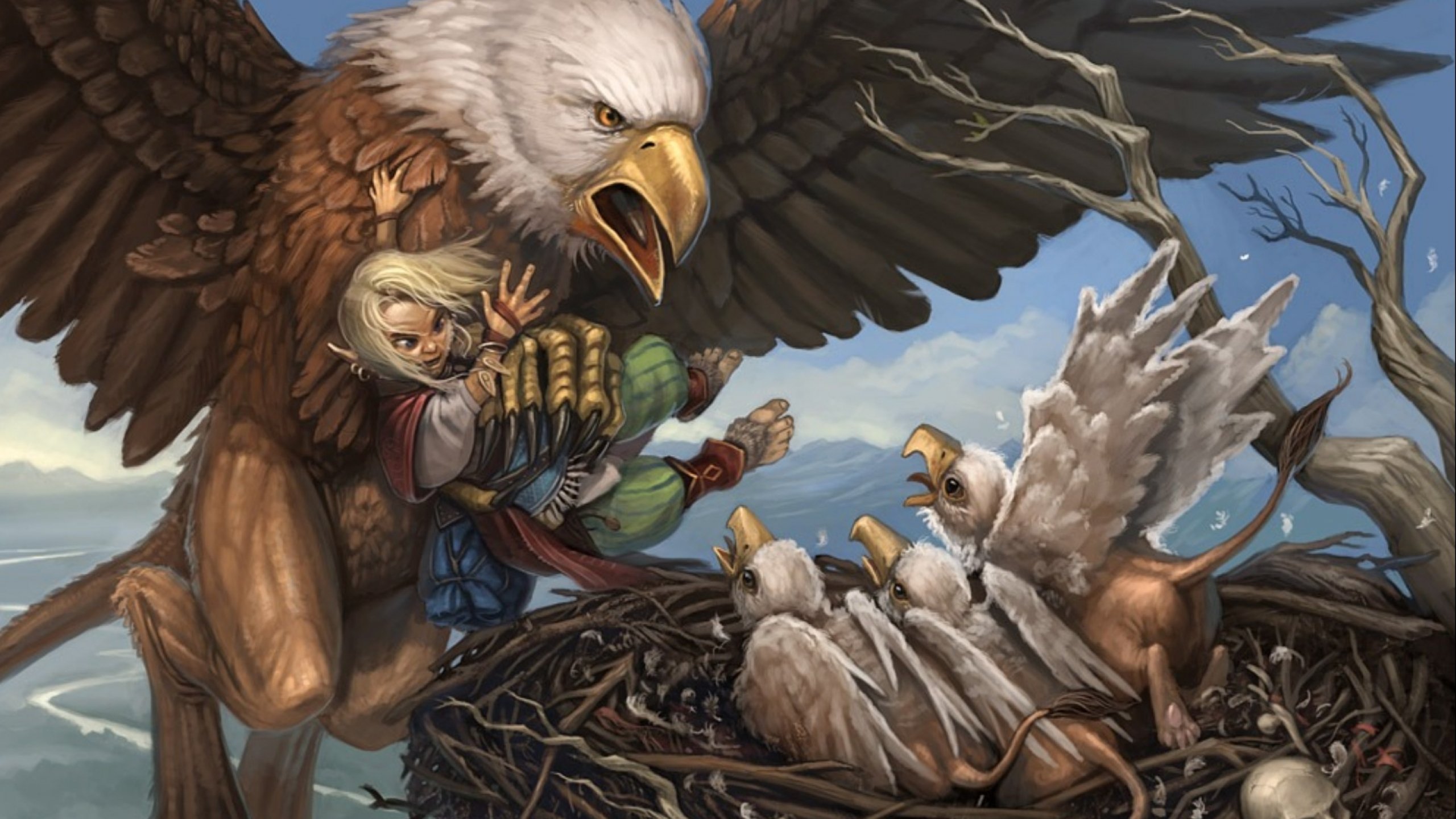 Fantasy Bird Art Artistic Creature Eagle Wallpaper