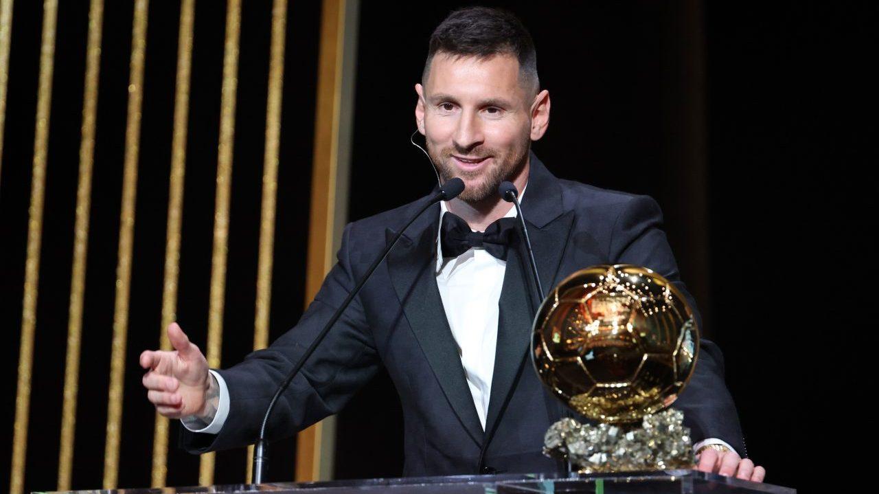 Messi Wins Eighth Ballon dOr as Worlds Top Player Sporticocom