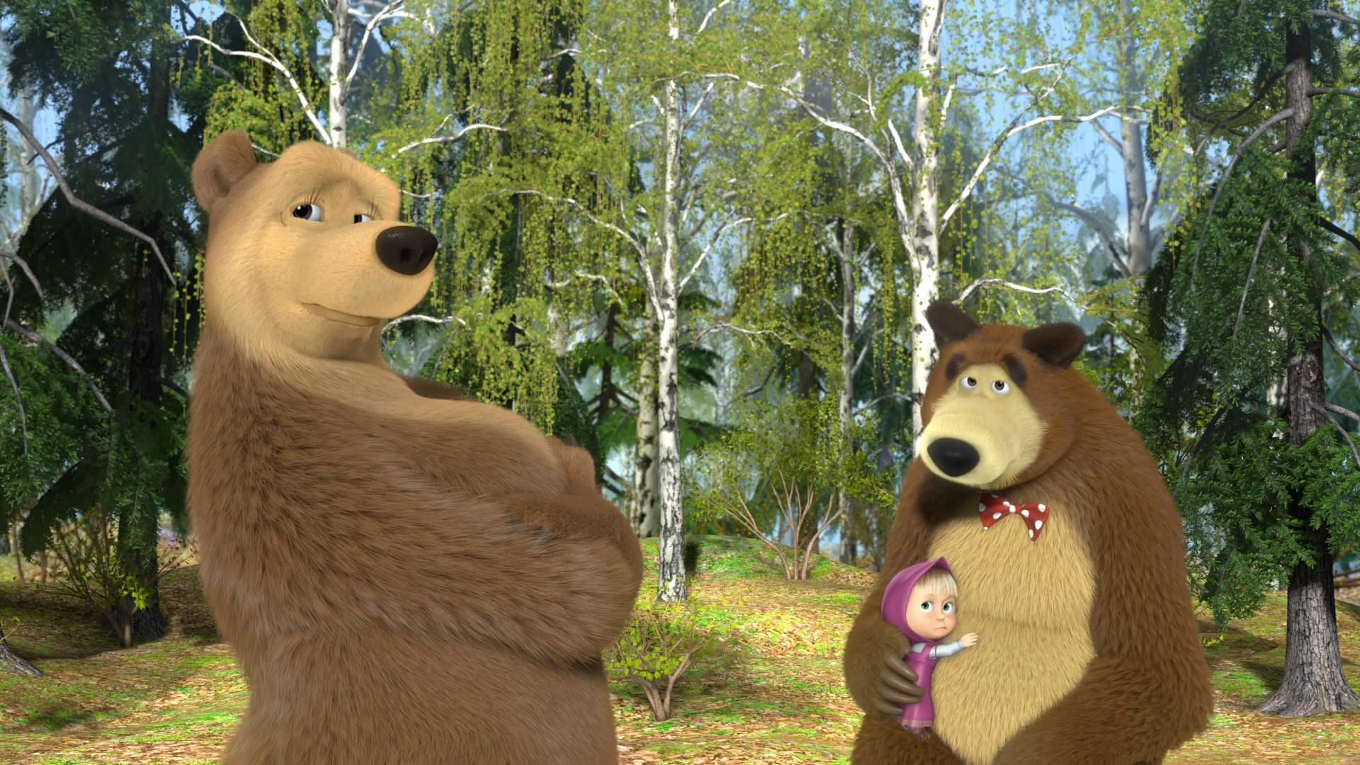 Masha And The Bear Wallpaper