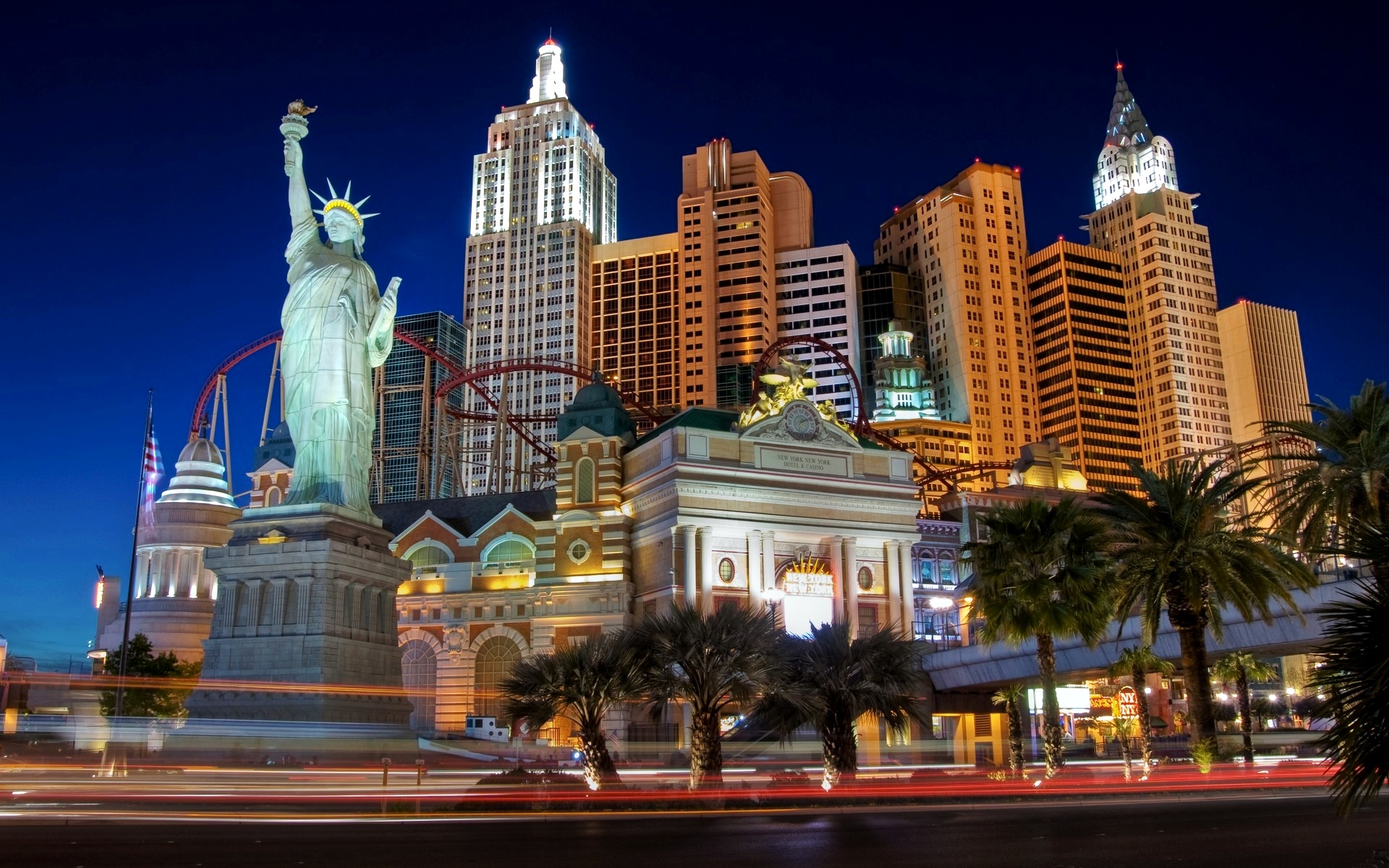 New York Hotel Casino Wallpaper HD
