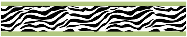 Free download Zebra Print Wallpaper Border Black White Lime Green ...