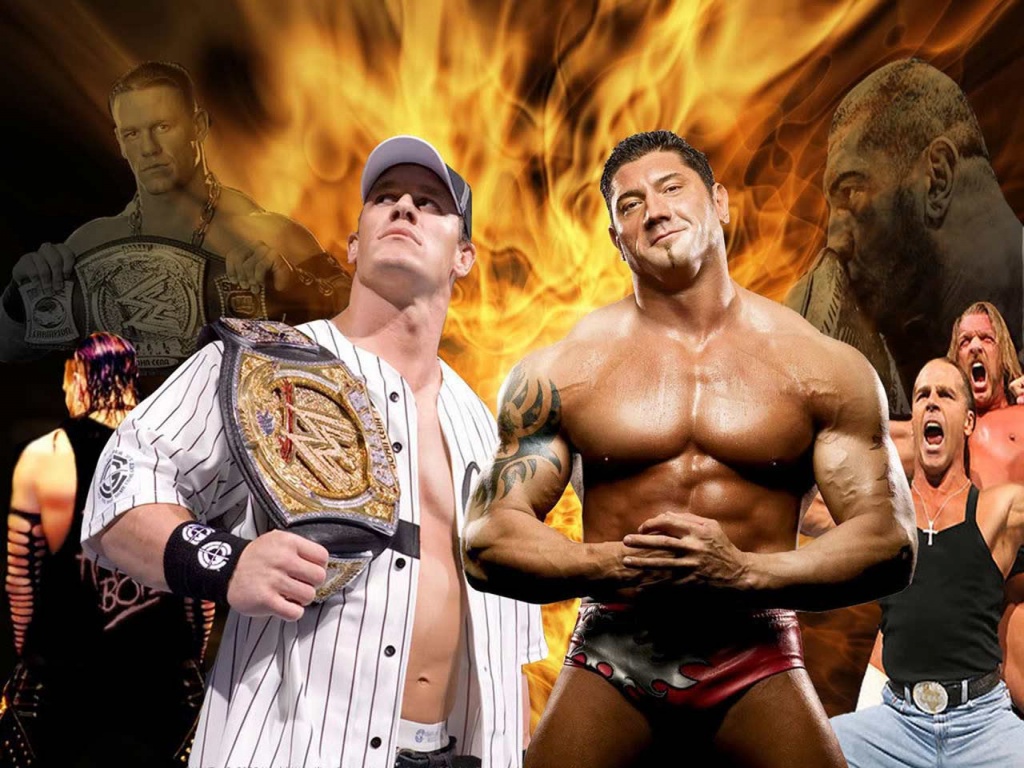 WWE Superstars 1024 x 768 Download Close
