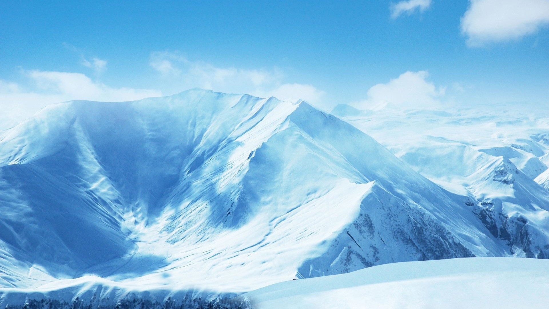 1920x1080 Ice Cold Mountains desktop PC and Mac wallpaper